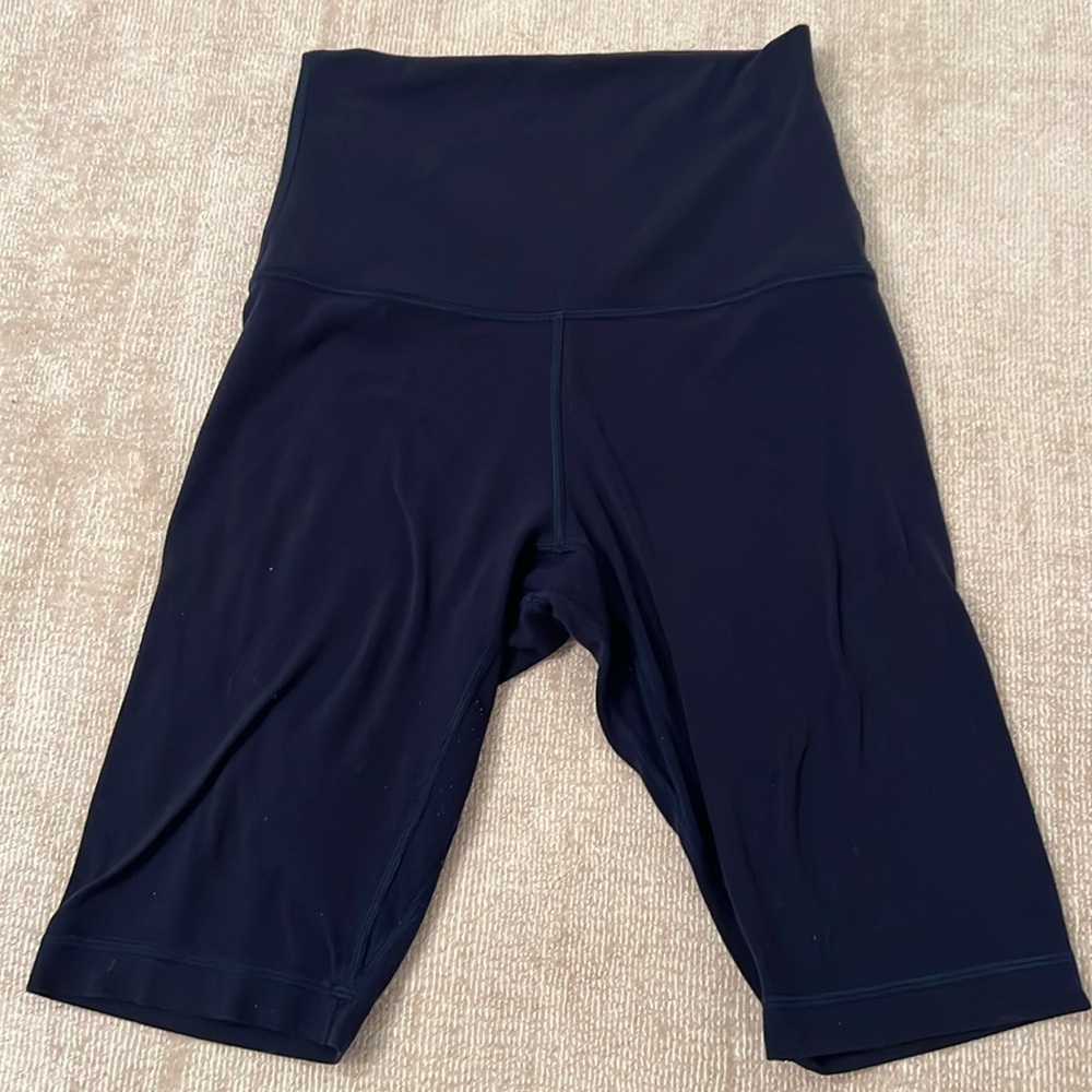 Lululemon Bike Short Blue Navy Size 4